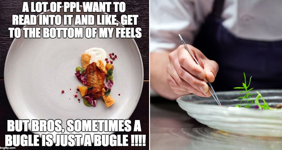 Our Favorite Satirical Food World Instagramer Chef Jacques La Merde