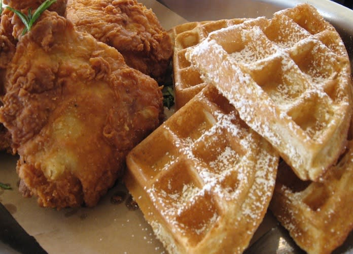 Fried Chicken & Waffles A "Yankeefied" Take on Southern Food First