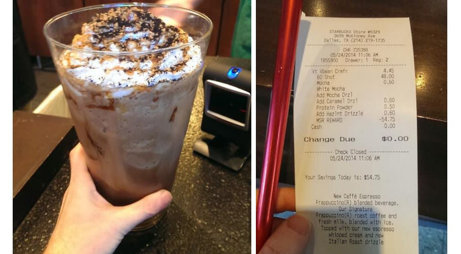 Man Sets New Record For Most Expensive Starbucks Drink Order Ever