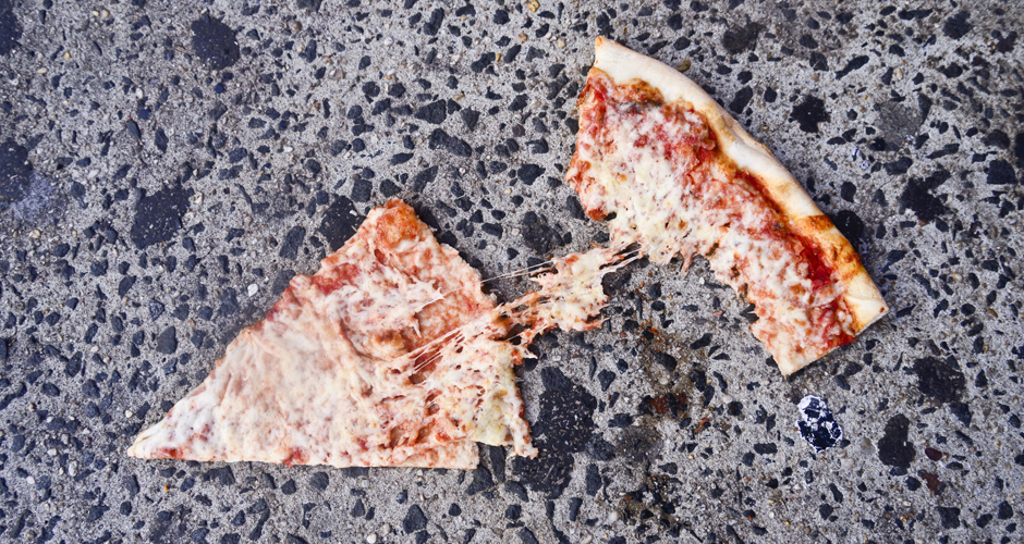 NYC's Cheap Pizza Slices, Photographed on the Street (Gallery) First