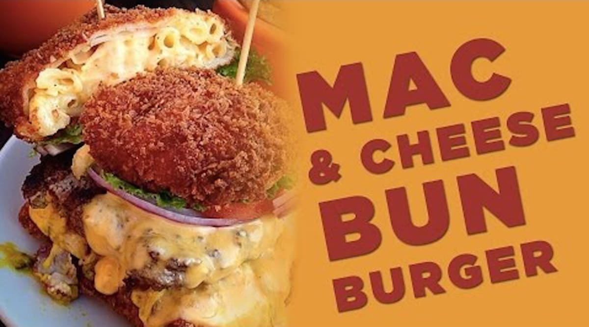 How To Make Mac And Cheese Burger Buns At Home Video First We Feast