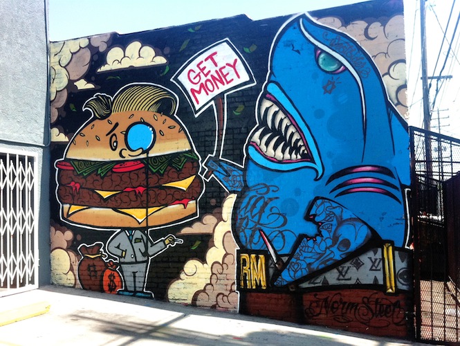 Food On The Wall: Check Out These Awesome Grub-inspired Graffiti Photos 