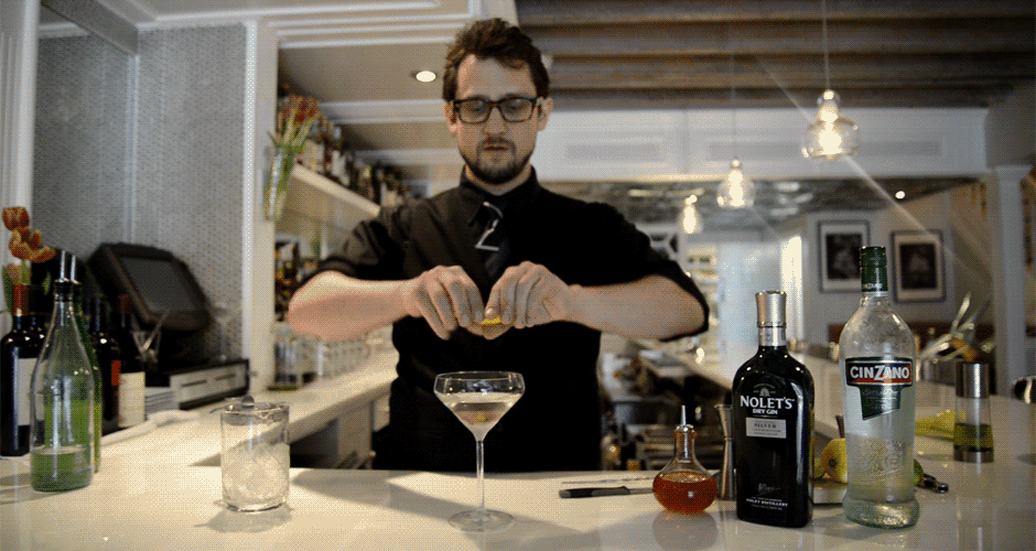 GIF Tutorial How to Make a Martini First We Feast