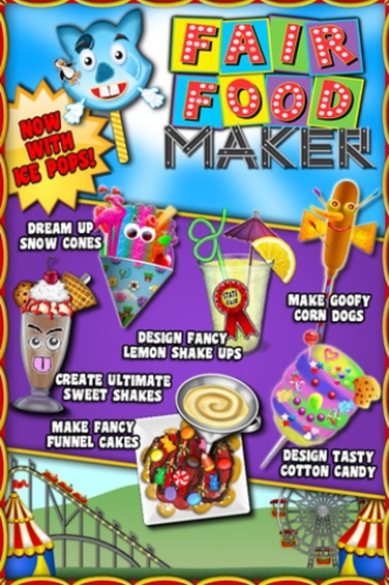 Fair Food Maker Game, Apps