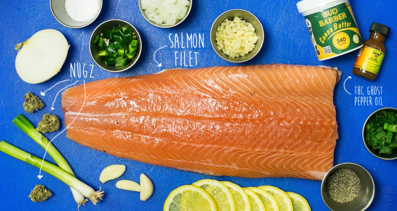 An Epic Quest To Make Weed Smoked Salmon And Cannabutter Cream