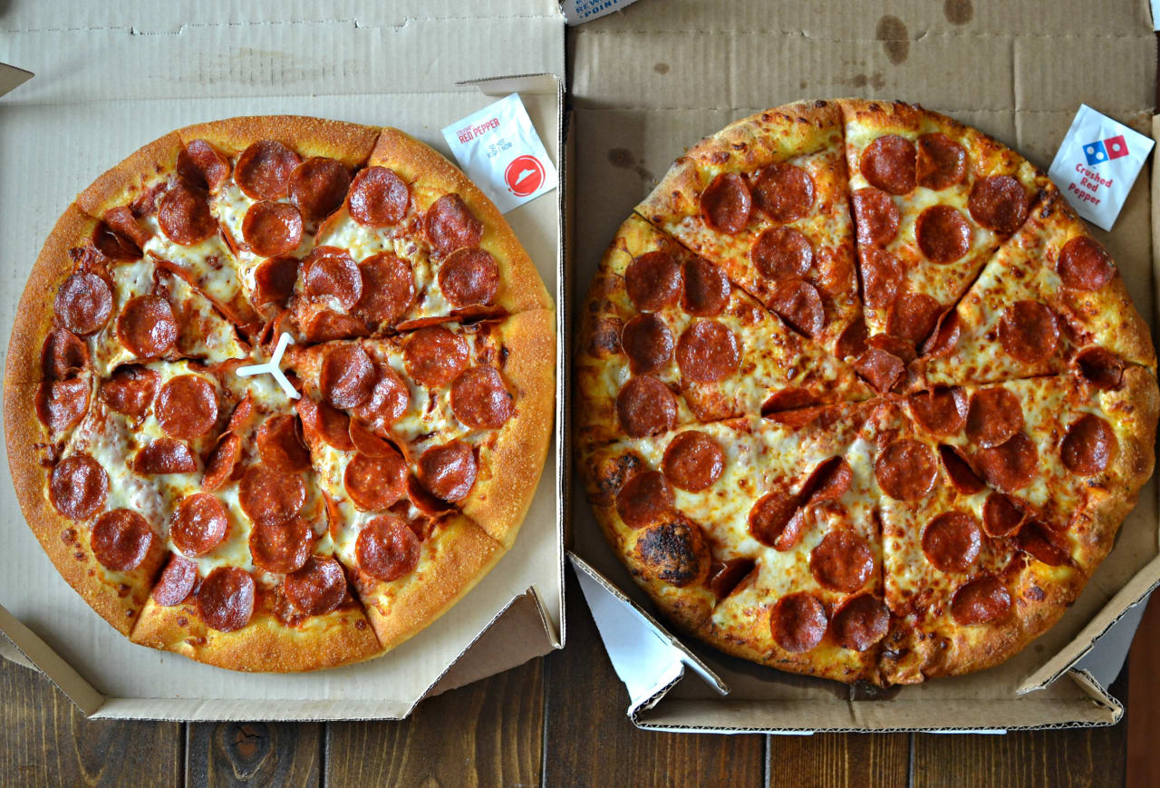 Domino S Vs Pizza Hut Crowning The Fast Food Pizza King First