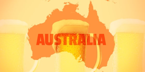 Victoria Bitter VB Aussie Beer Banner The Mancave Bar Beer Spirits Shed 