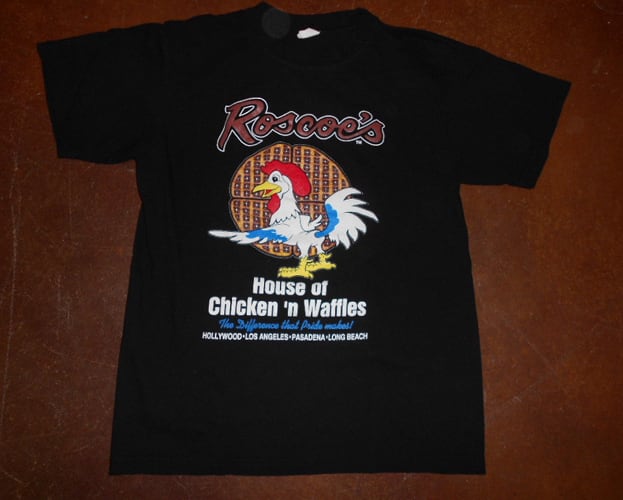 roscoe chicken and waffles shirt
