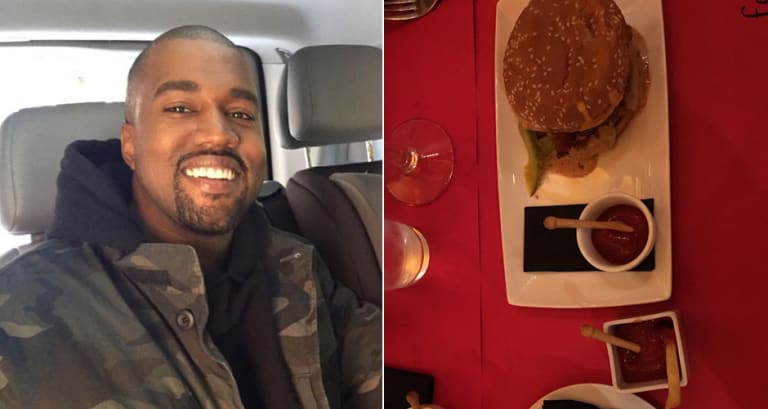 Breaking News Kanye West Is Eating Burgers In Paris First We Feast