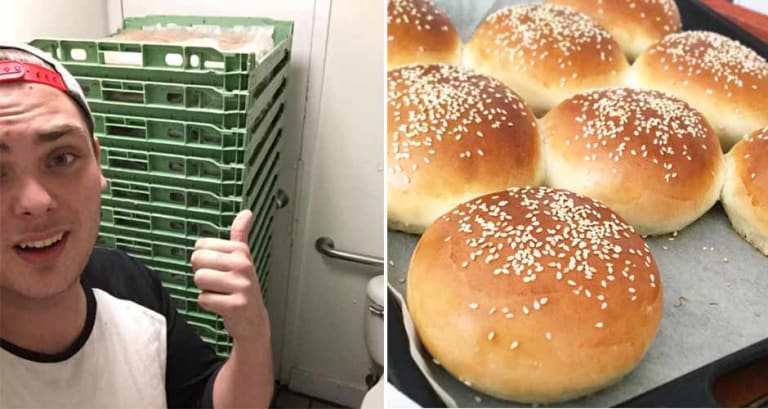 A Checkers Mistakenly Stored Burger Buns In Its Bathroom First