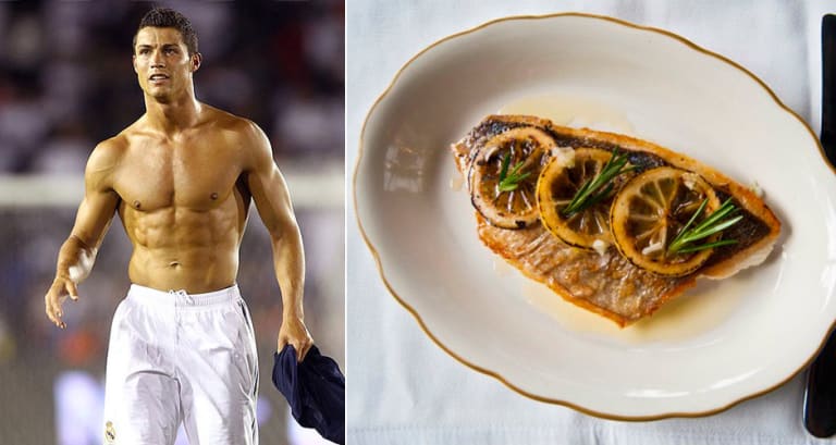 Ballon D Or Winner Cristiano Ronaldo Eats Fish To Enhance His Performance First We Feast