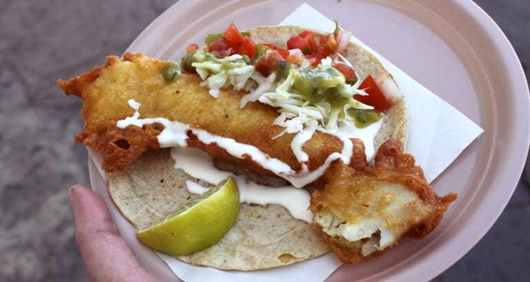 10 Essential Seafood Tacos In Baja With Street Gourmet La First We Feast