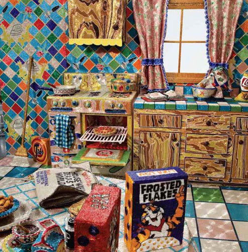 Artist Liza Lou Covers Kitchen In Millions Of Beads First We Feast