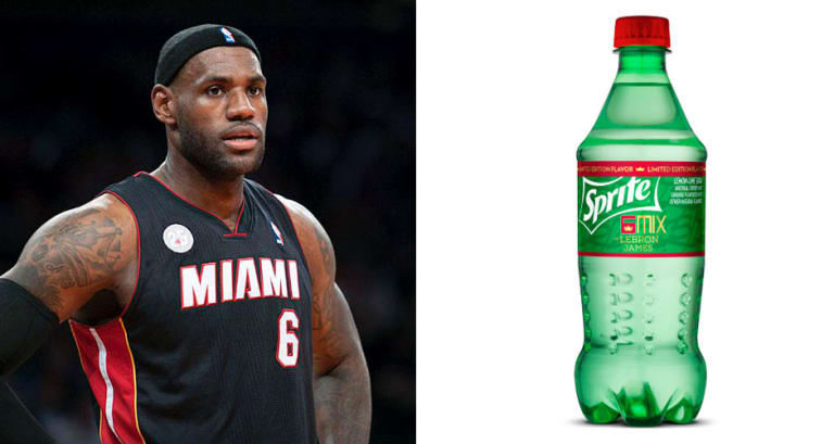 lebron james sprite contract