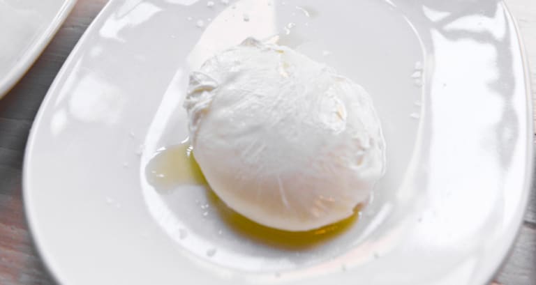 Gif Tutorial How To Poach An Egg With Egg Shop Chef Nick Korbee First We Feast