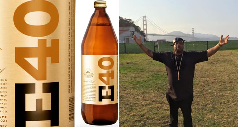 E 40 S Upcoming Line Of 40 Ounce Malt Liquor Is The Beer Rap Fans Have Been Waiting For First We Feast