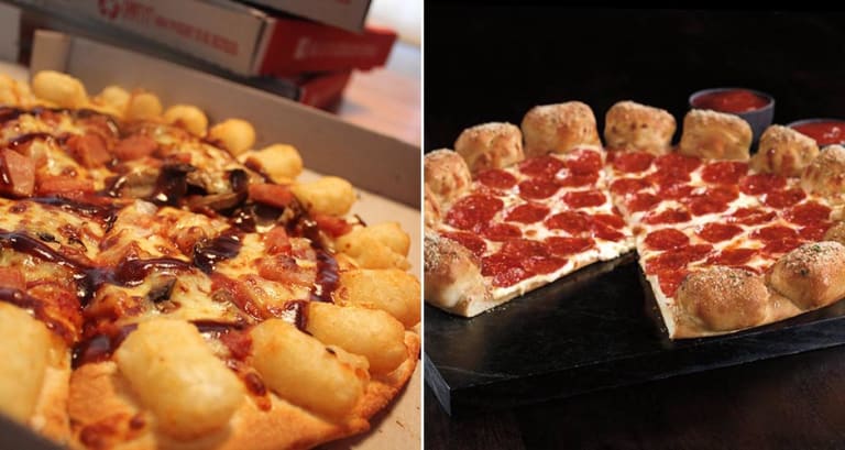 Pizza Hut Drops Tater Tot And Cheesy Garlic Knot Crusts First We Feast