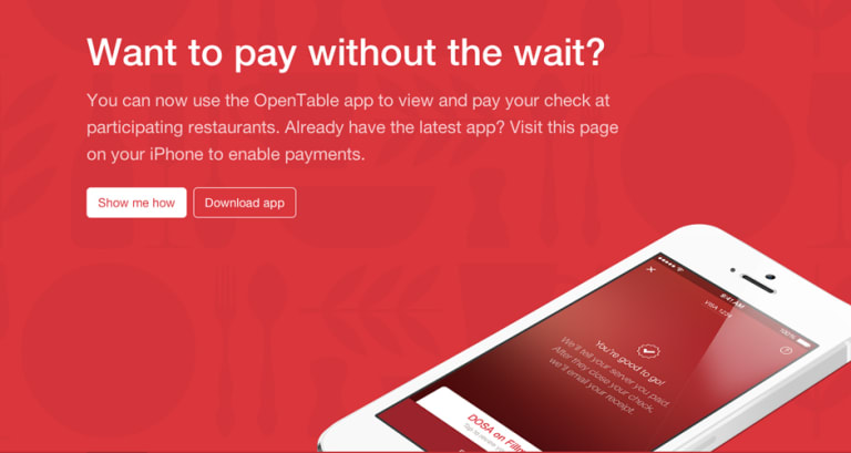 OpenTable serves up another way to pay the bill using your phone – GeekWire
