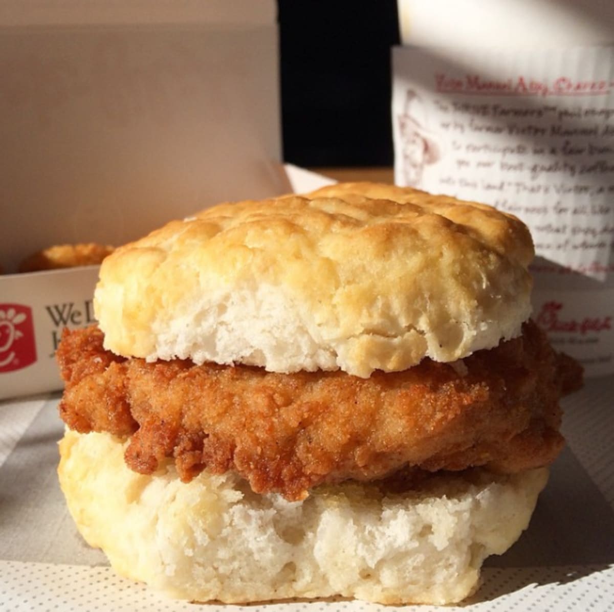 Chick-Fil-A Is Getting Rid of Its Spicy Chicken Biscuit and People Are