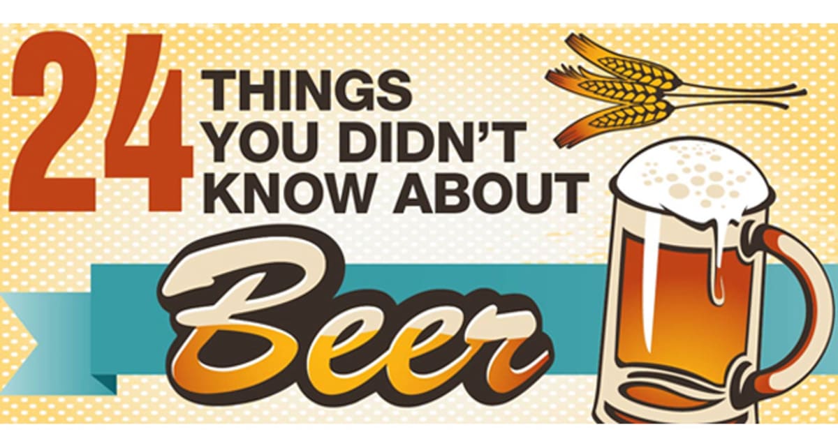 Infographic 24 Beer Facts You Should Know First We Feast 5144