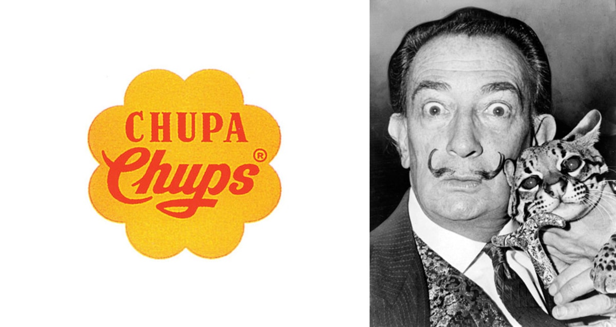 Salvador Dalí Designed the Chupa Chups Lollipops Logo | First We Feast