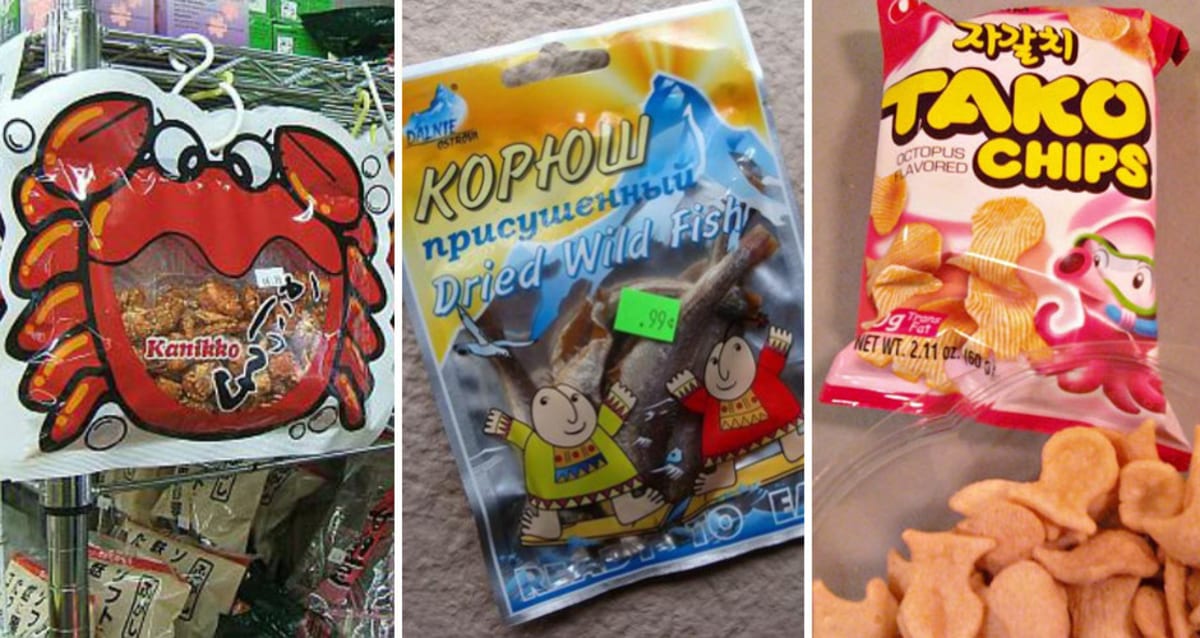 The Strangest Snack Foods From Around the World