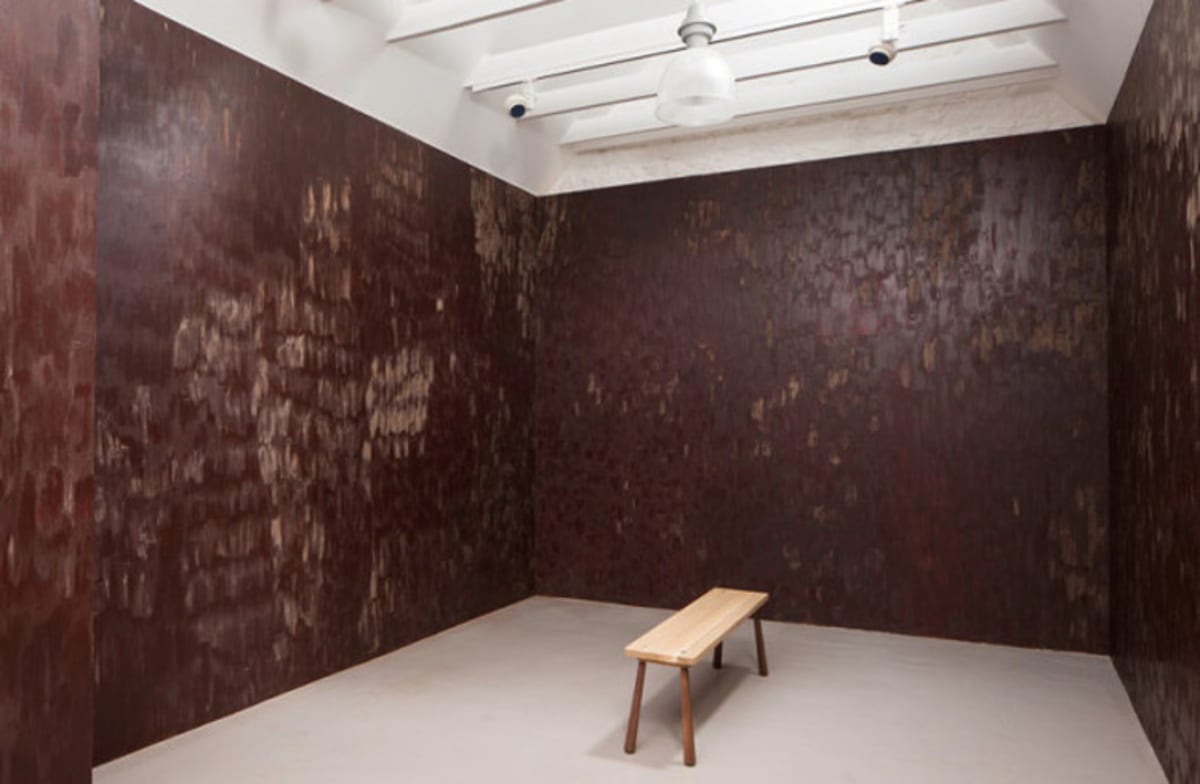 Artist Covers Room in Lickable Chocolate Wallpaper | First We Feast