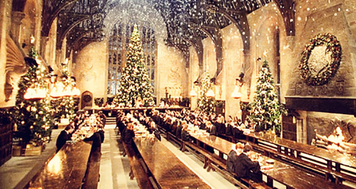 Muggles Can Now Experience the Ultimate Christmas Dinner at Hogwarts