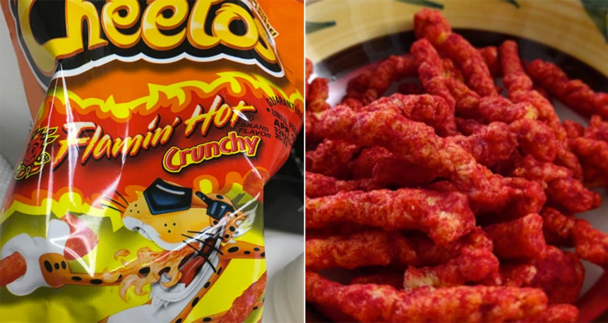 Flaming Hot Cheetos Were Invented By a Frito-Lay Janitor in the '70s.