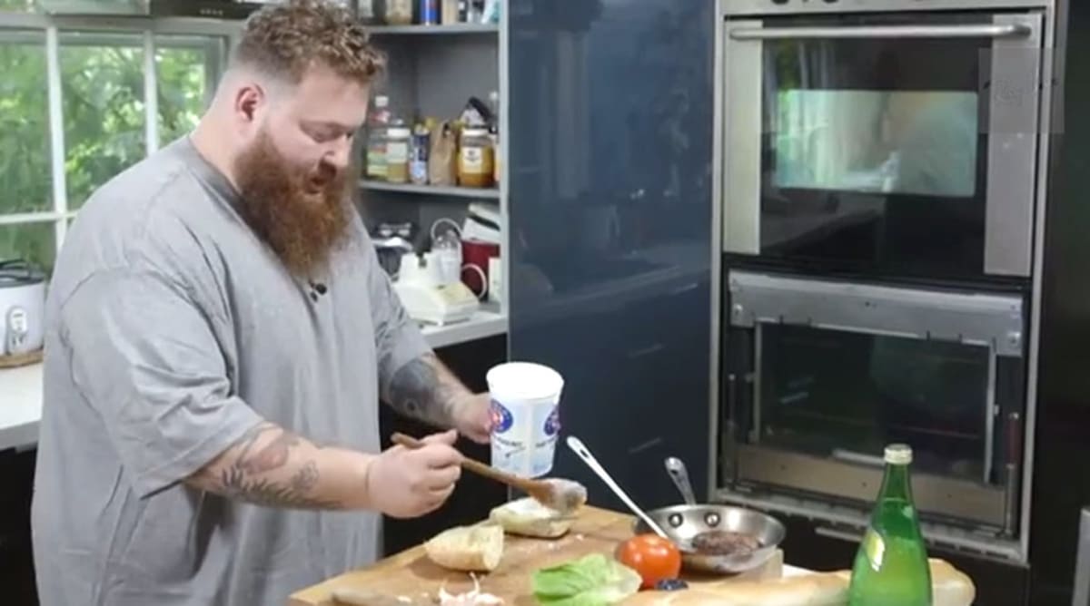 Action Bronson quarantine cooking interview