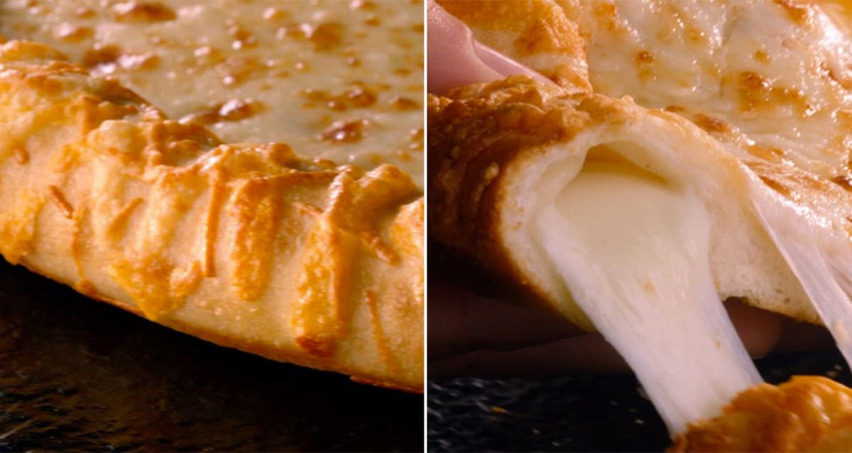 Triple-Cheese Covered Stuffed Crust Now Exists, Thanks to Pizza Hut