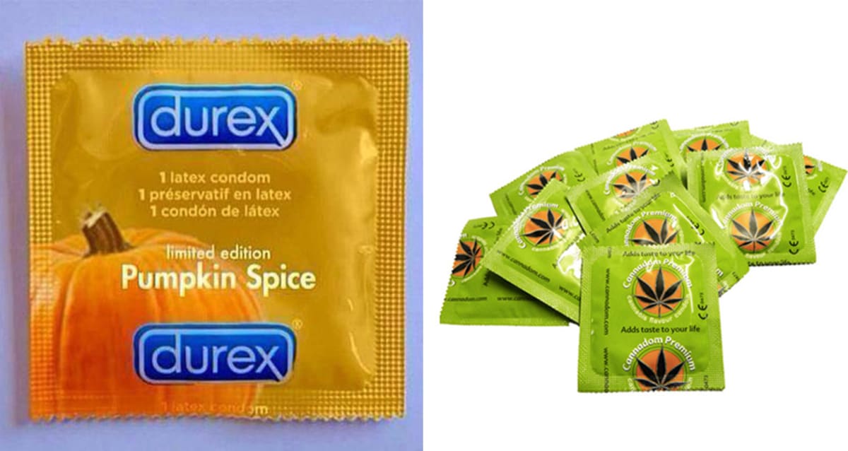 Seven Condom Flavors Stranger Than Pumpkin Spice | First We Feast