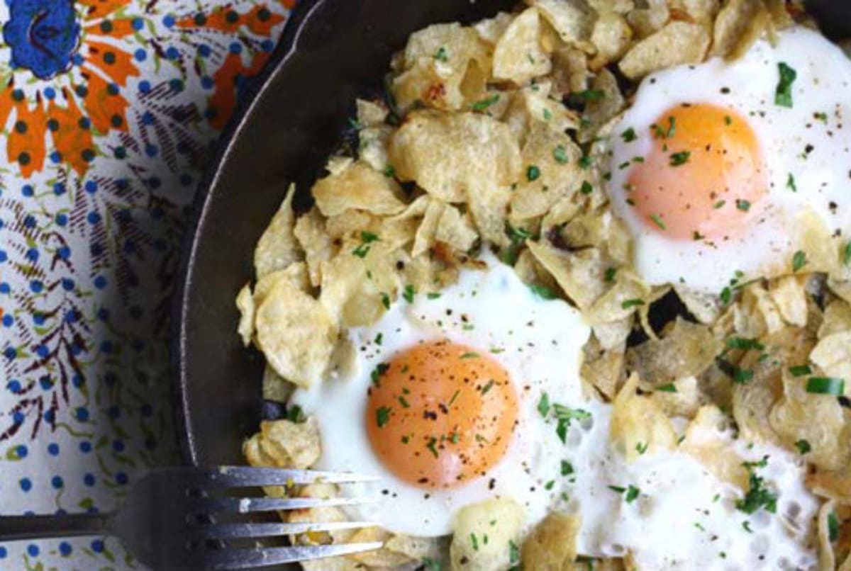 chips things potato eggs delicious eat cook steamed firstwefeast