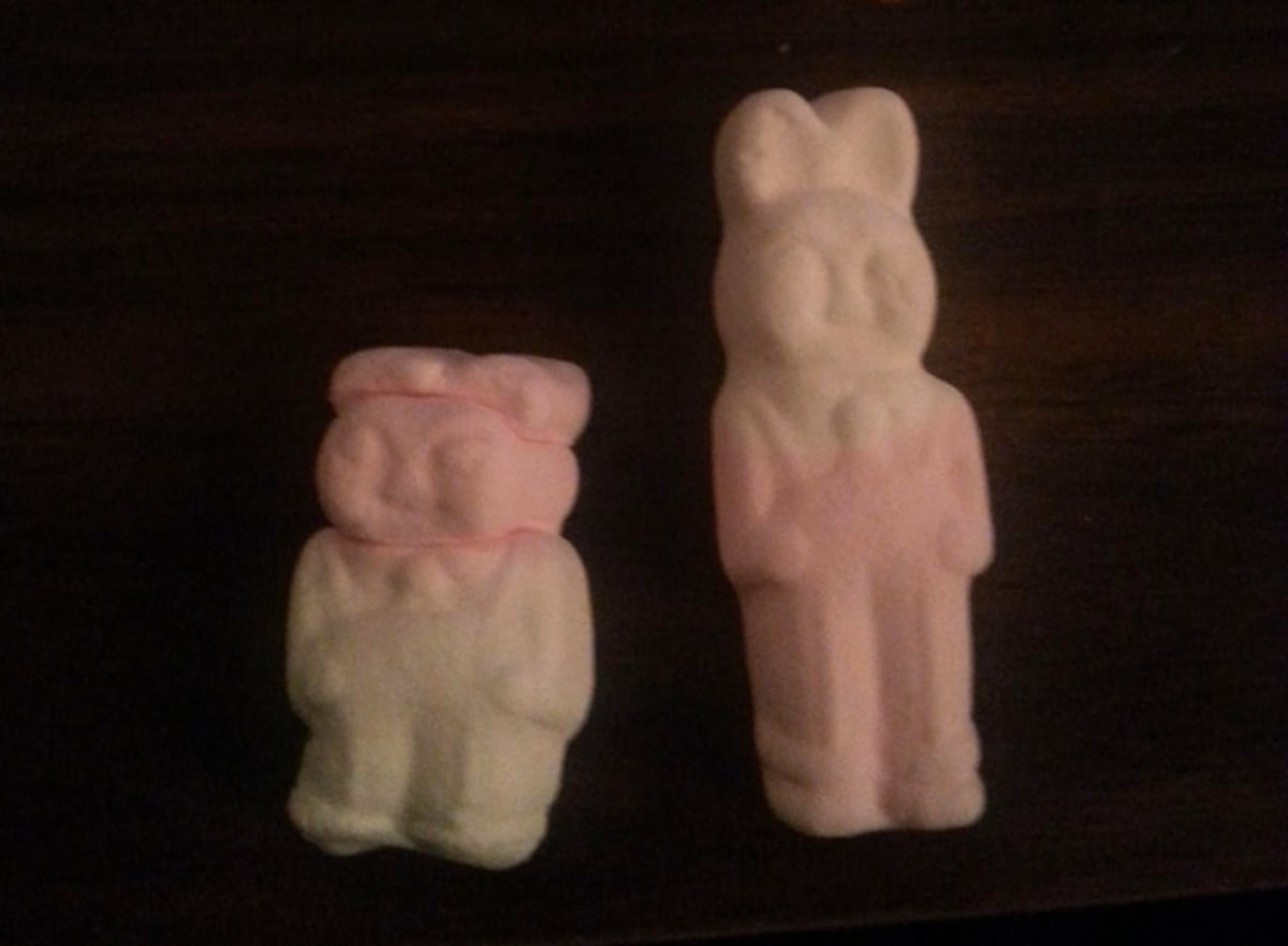 Easter Hack If You Crush A Marshmallow Bunny It Looks Like Kim Jong