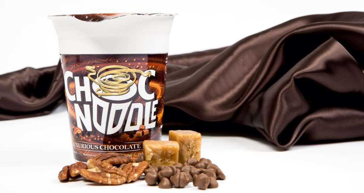 ChocolateFlavored Instant Noodles Exist. But Why? First We Feast