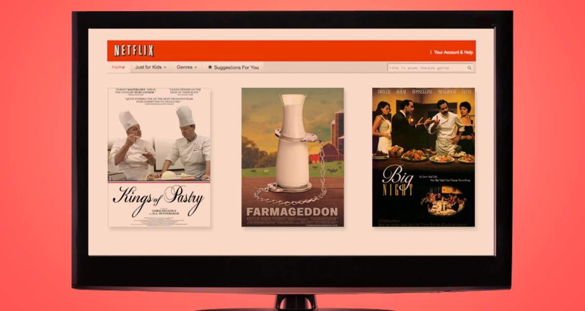 Food films on netflix