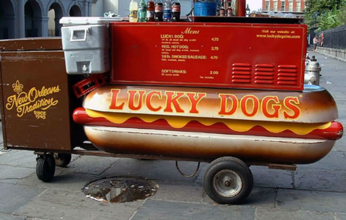 Bourbon Street Lucky Dog Vendor Dishes On His 30 Years Of Hot Dog Slinging First We Feast