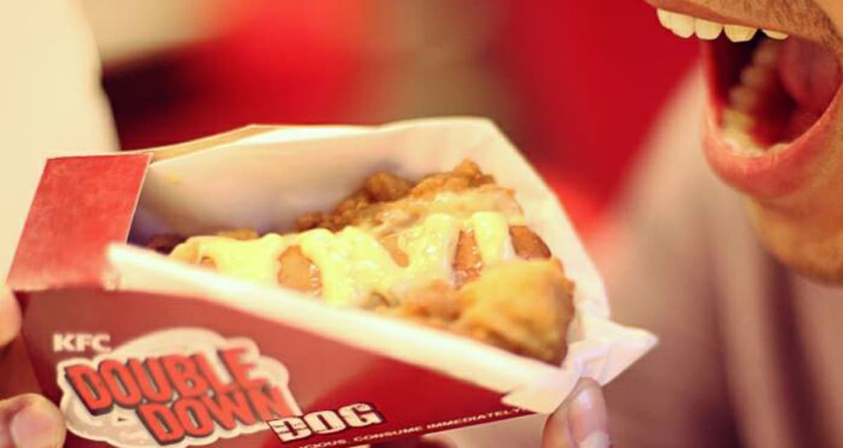 The KFC Double Down Dog Is the MeatWrapped Wiener You've Been Waiting