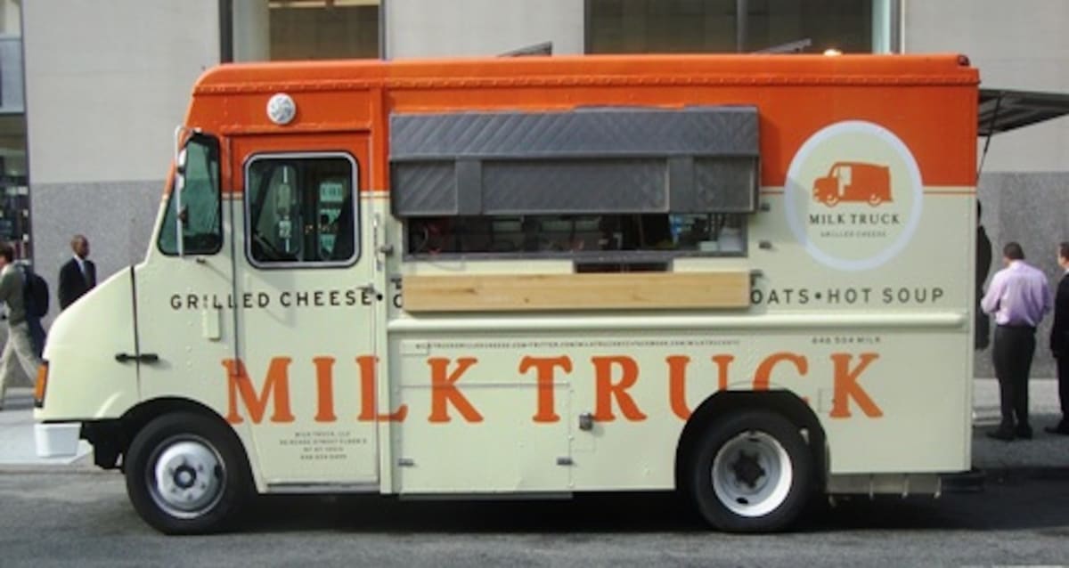 ...a summer intern who worked for the Milk Truck, called.