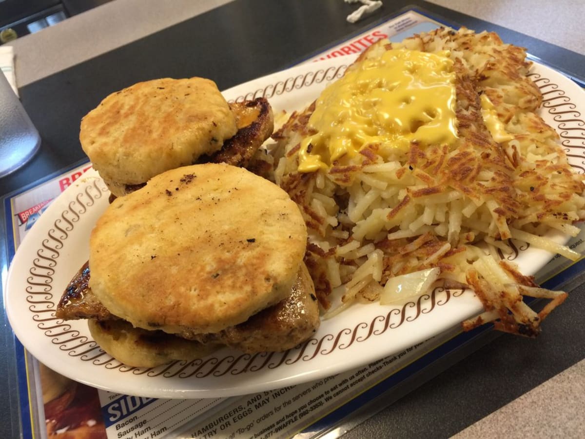 waffle house chicken biscuit