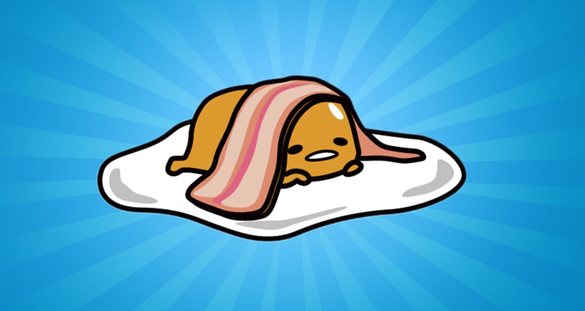 gudetama vomit