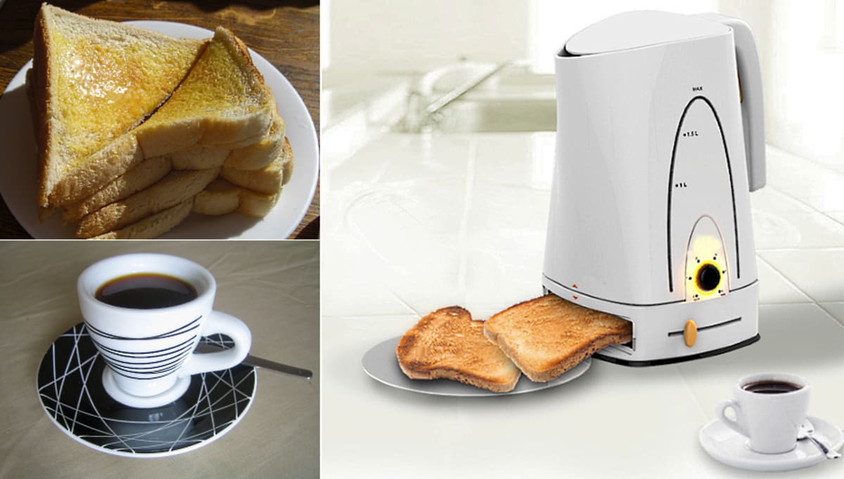 The ‘Baking Pot’ Brews Coffee And Toasts Bread At The Same Damn Time