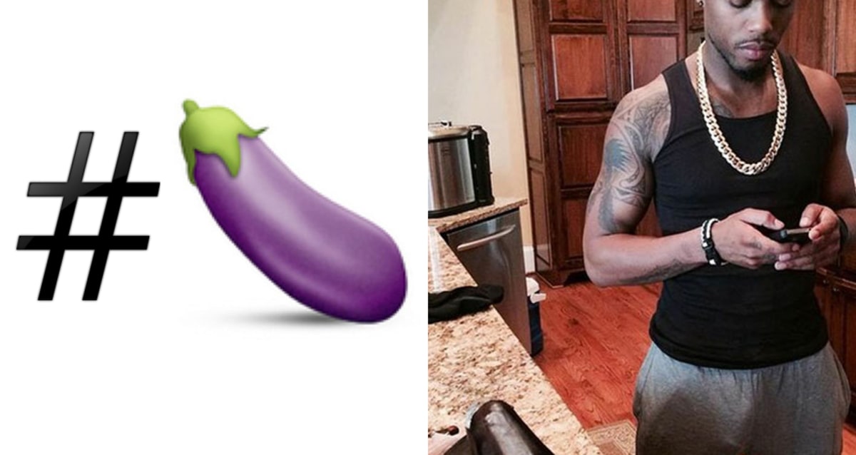 eggplant emoji pillow