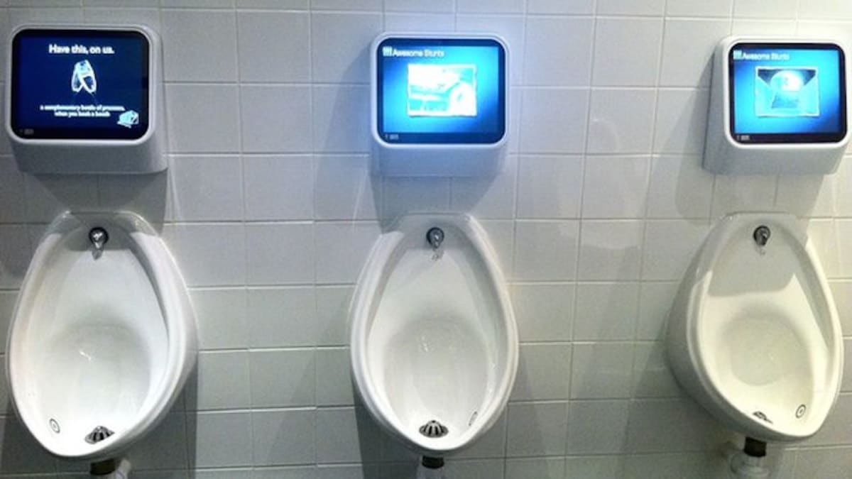 In England, Urinals Double as Arcade Games (and It's Awesome) First