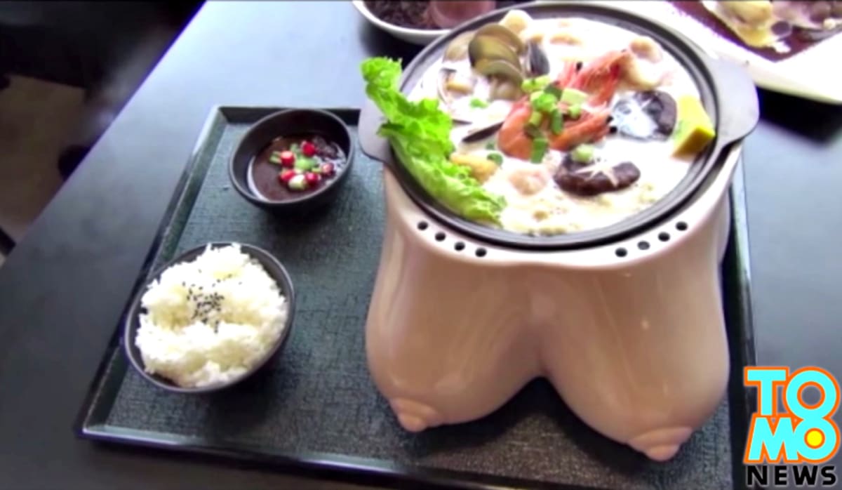 Taiwan S Newest Restaurant Funny Sex Features Phallic Rice And Buxom Soup Bowls—and That S