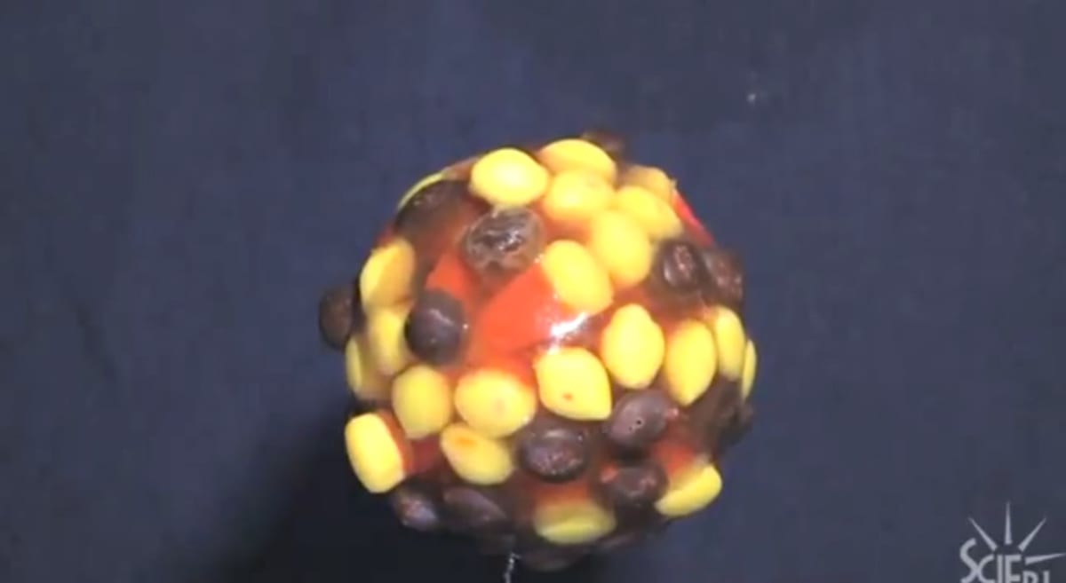 Nasa Astronaut Makes a Candy Corn Sphere in Space | First We Feast