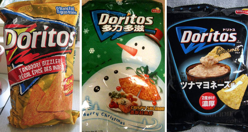 A Look At The Most Bizarre Doritos Flavors From Around The World First We Feast