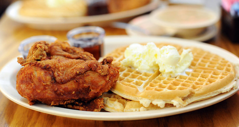 Lunch Inspiration: Chicken and Waffles | First We Feast