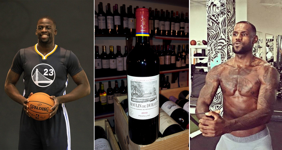 LeBron James and Draymond Green Bet Two Bottles of Wine Over a College ...