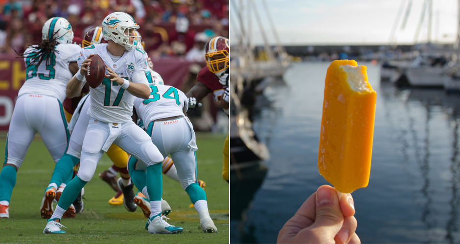 Twitter Thinks These Miami Dolphins Uniforms Look Like Creamsicles